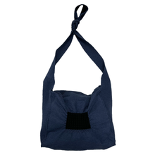 Load image into Gallery viewer, Felted Patch Bag - Slate Blue