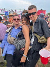 Load image into Gallery viewer, Medium Crinkle Bag in Grey