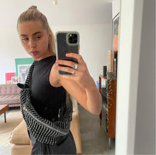 Load image into Gallery viewer, Medium Crinkle Bag in Grey