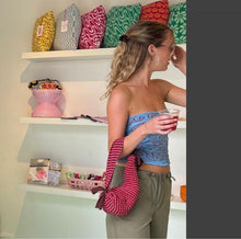 Load image into Gallery viewer, Small Crinkle Bag in Pink