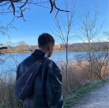 Load image into Gallery viewer, Medium Crinkle Bag in Grey