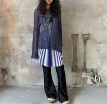 Load image into Gallery viewer, Medium Crinkle Bag in Grey