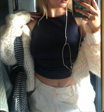 Load image into Gallery viewer, Medium Crinkle Bag in Grey