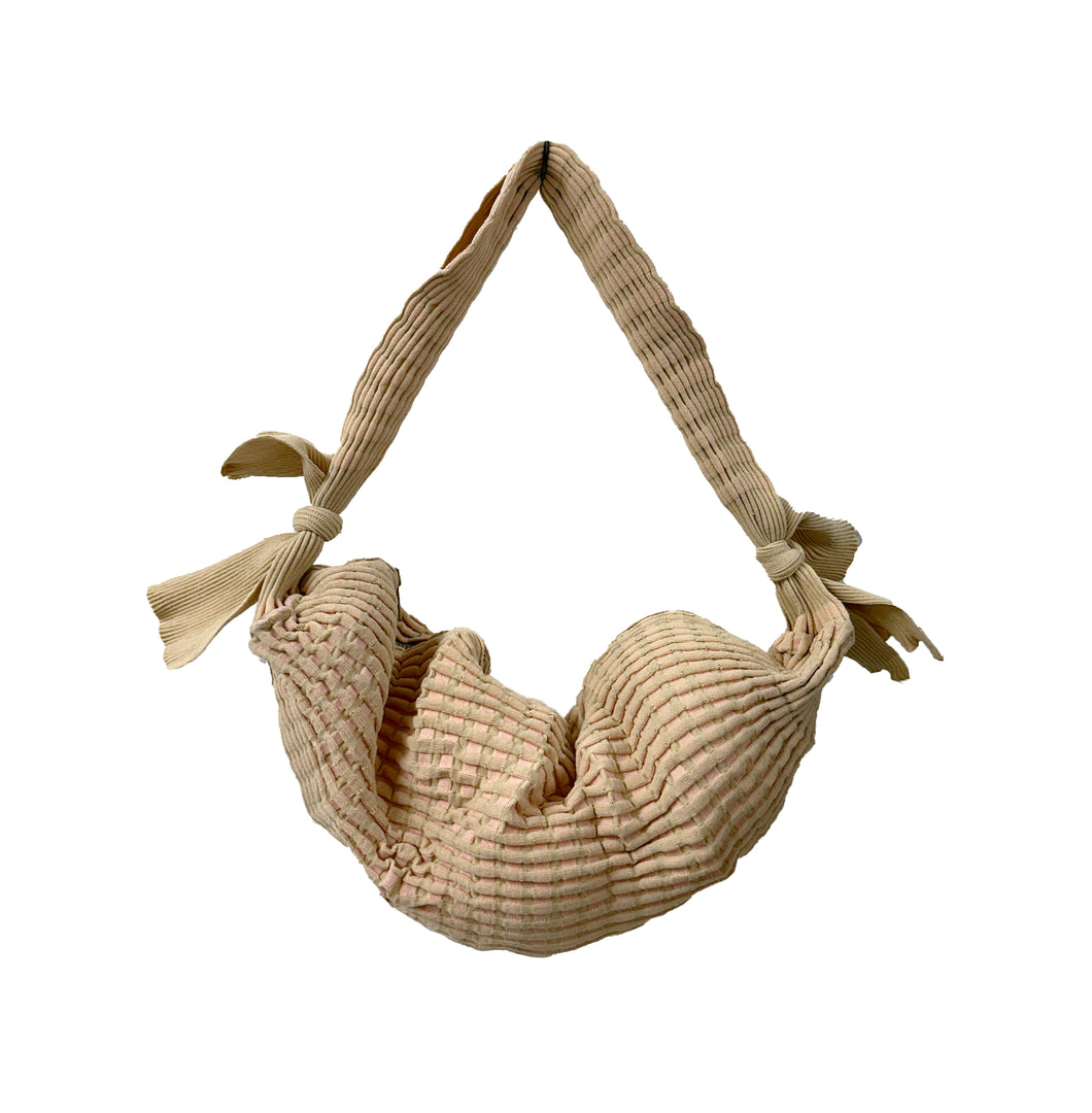 Medium Crinkle Bag in Ballet Pink