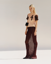 Load image into Gallery viewer, Sheath Skirt in Burgundy
